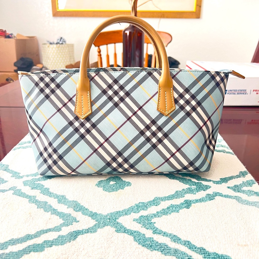 Burberry Blue Label Nova Check Hand Bag